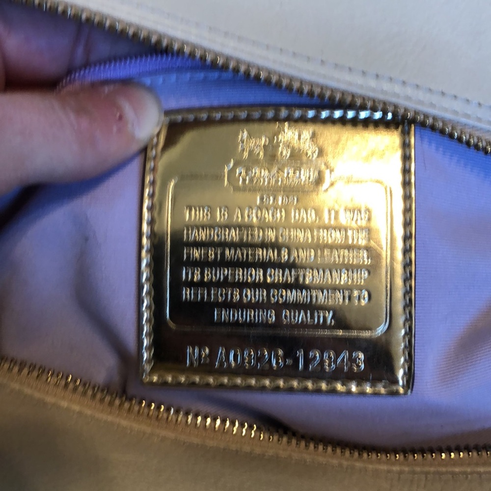 Coach purse - Picture 6 of 7